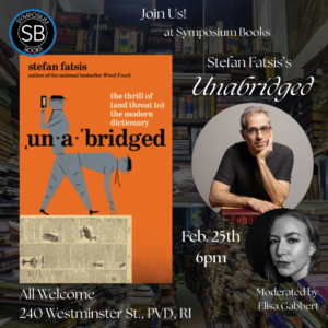 Author Event! Stefan Fatsis’s “Unabridged”