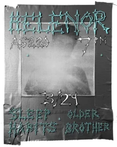 Helenor + Older Brother + Sleep Habits
