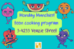 Monday Munchies: Teen Cooking Program
