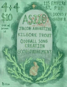 Jacob Augustine + Kilgore Trout + Oddball Song Creation + Good Judgement