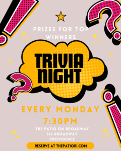 Trivia with Comedian Host Brad Pierce