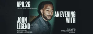 John Legend: An Evening of Songs & Stories