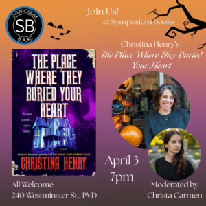 Author Event! Christina Henry’s “The Place Where They Buried Your Heart”!!!