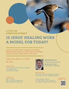 Free Christian Science Lecture