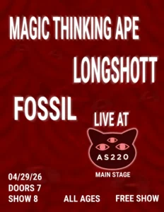 FREE – Magic Thinking Ape + Longshott + FOSSIL