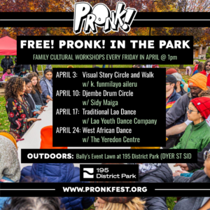 PRONK! in the Park