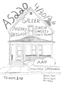 Galeer + Merry Brigade + Junior Varsity Chess Team + Chow Mein Sandwich