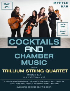 Cocktails & Chamber Music with Trillium String Quartet