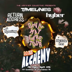 Timelines, Hyber, Return Address, Sporting, Bicycle Inn