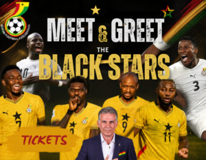 MEET & GREET GHANA BLACK STARS