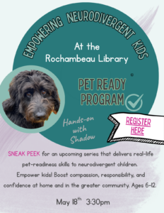 Cancelled – “Pet Ready” Sneak Peek with Molly and Shadow