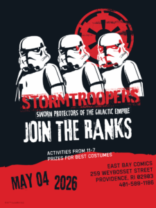 May the 4th be with you at East Bay Comics!