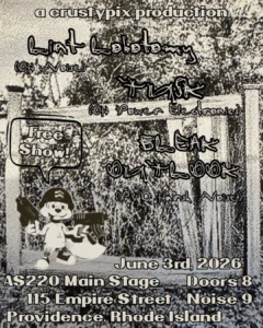 FREE SHOW – Lint Lobotomy + Tusk + Bleak Outlook