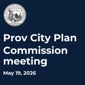 Prov City Plan Commission meeting