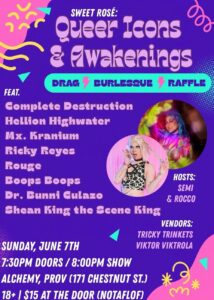 SWEET ROSE: Queer Icons & Awakenings