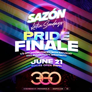 Sazon Latin Sunday Pride Finale