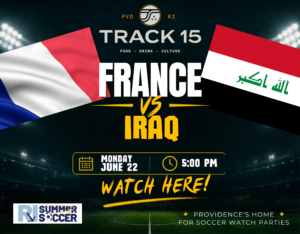 FRANCE VS IRAQ WATCH PARTY