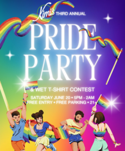 Kimi’s 3rd Annual Pride Party and Wet T-Shirt Contest