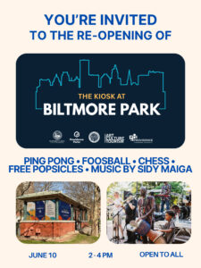 The Re-Opening of The Kiosk At Biltmore Park