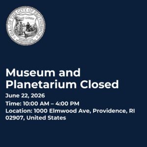 Museum and Planetarium Closed