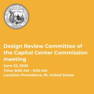 Design Review Committee of the Capital Center Commission meeting