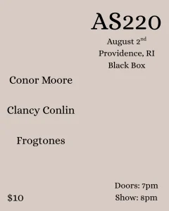Conor Moore + Clancy Conlin + Frogtones