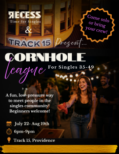 Cornhole League – Recess Time for Singles