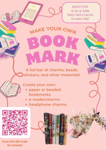 Pause the Page: Book Mark Making Event