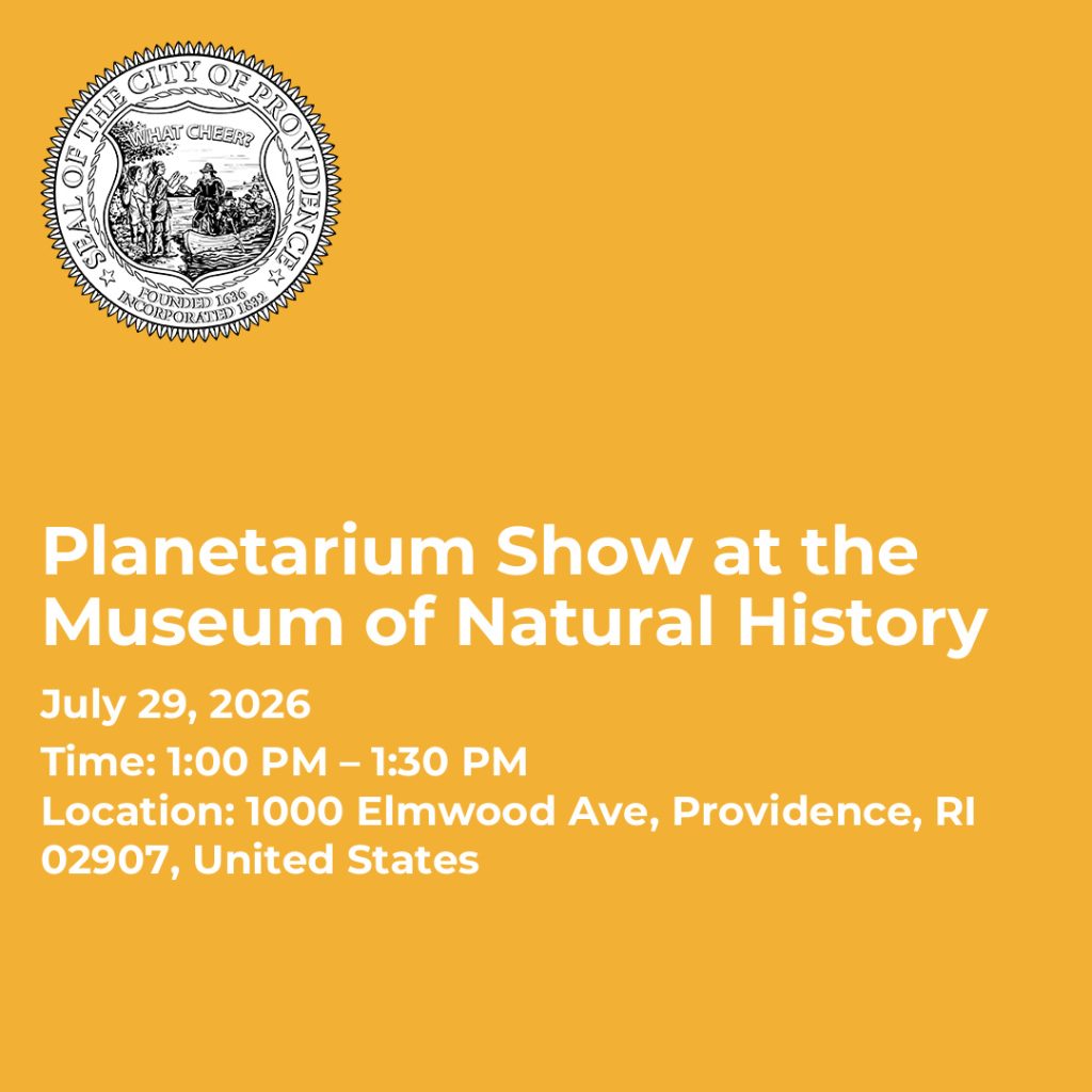 Event details for a planetarium show at the Museum of Natural History on July 29, 2026, from 1:00 PM to 1:30 PM.