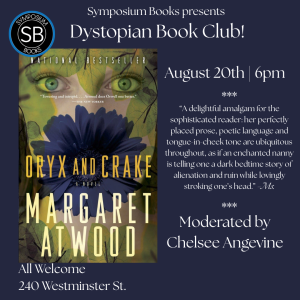 Symposium presents Dystopian Book Club!!!
