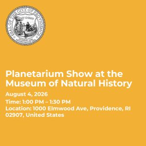 Planetarium Show at the Museum of Natural History