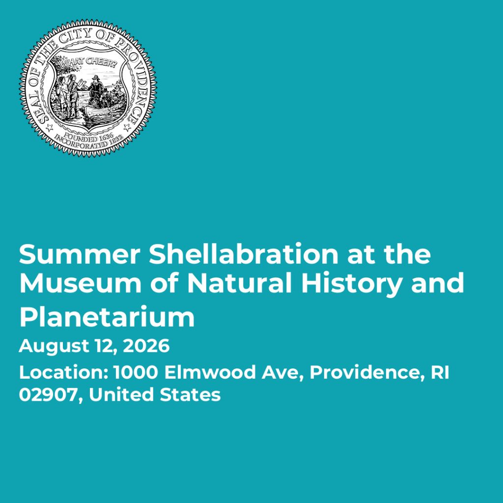 Event details for Summer Shellabration at the Museum of Natural History and Planetarium, August 12, 2026.