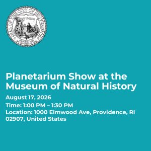 Planetarium Show at the Museum of Natural History
