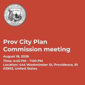 Prov City Plan Commission meeting