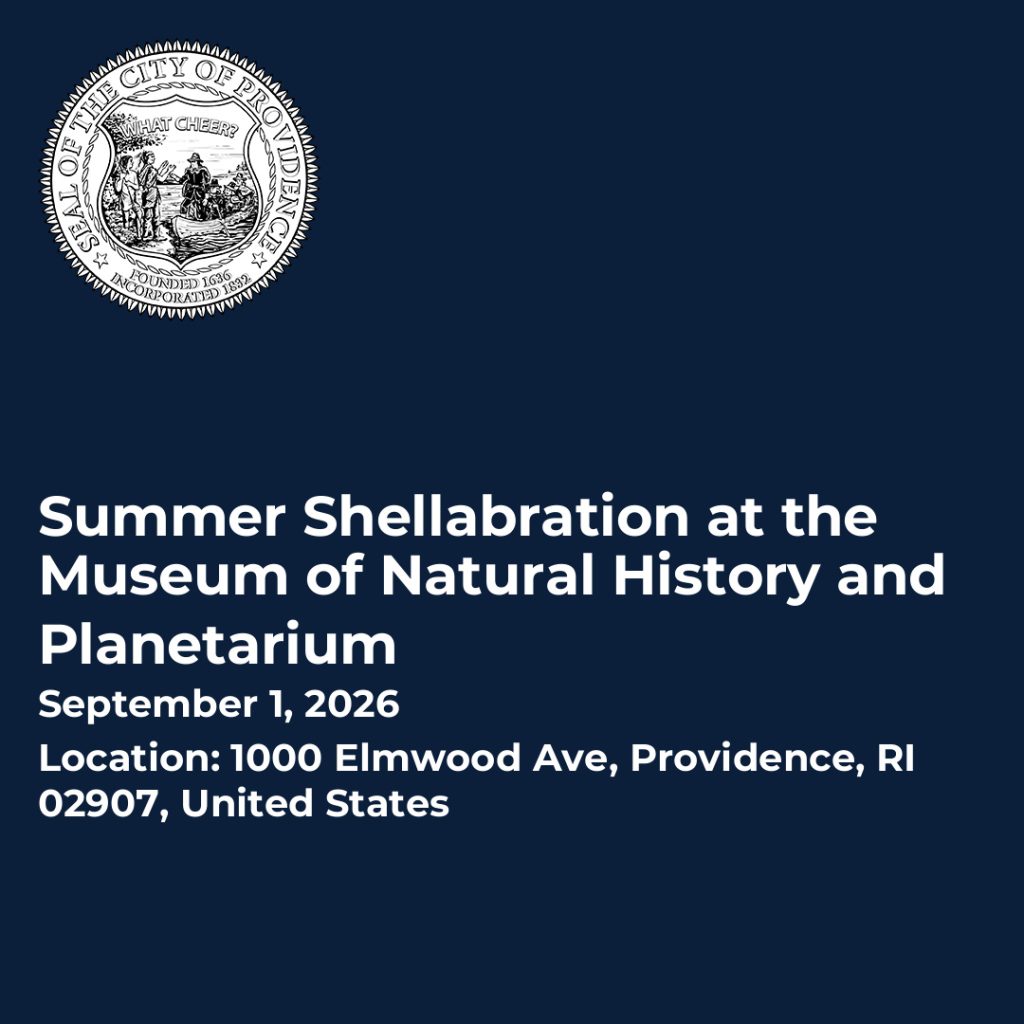 Event details for Summer Shellabration at the Museum of Natural History and Planetarium, September 1, 2026.