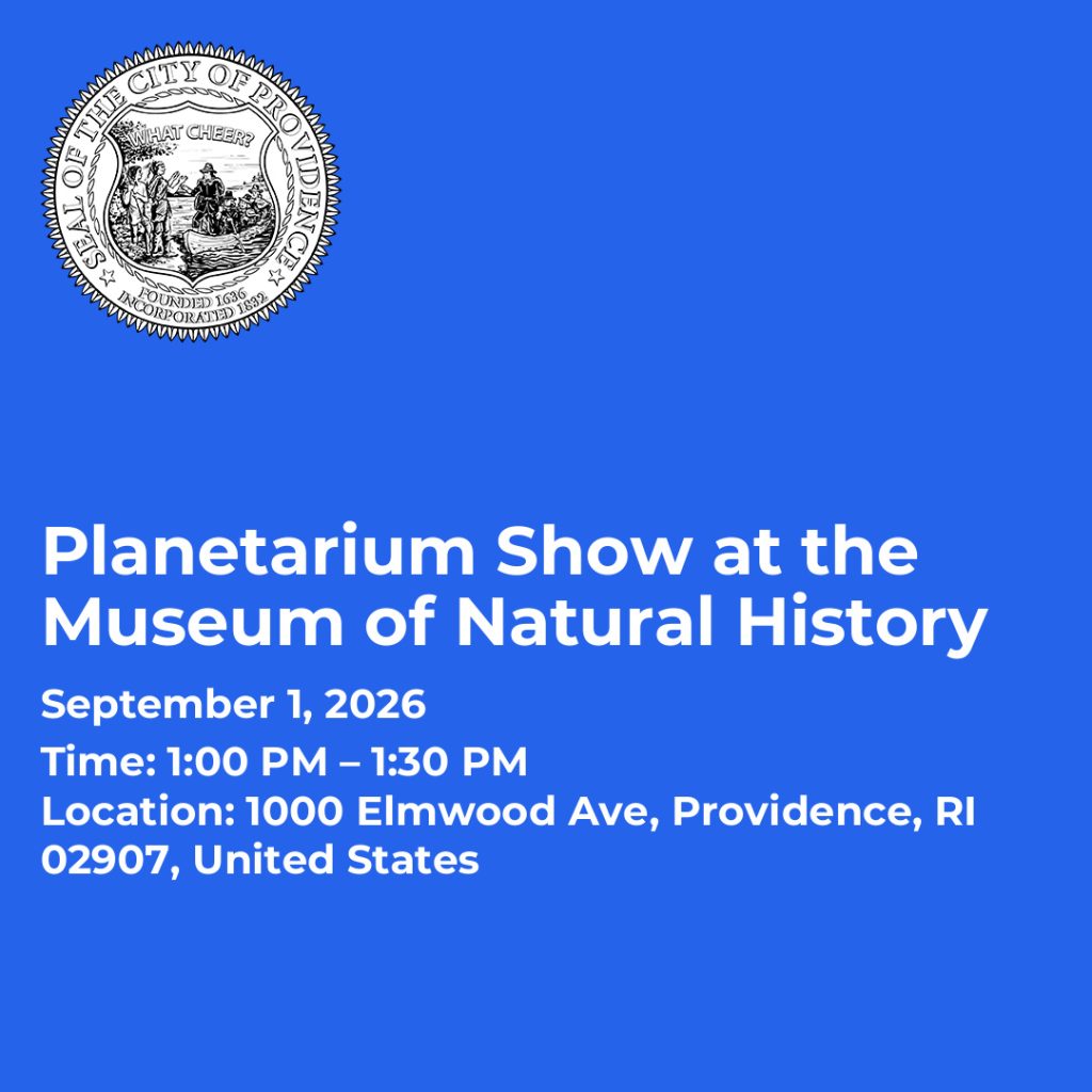 Event details for a planetarium show at the Museum of Natural History on September 1, 2026, from 1:00 PM to 1:30 PM.