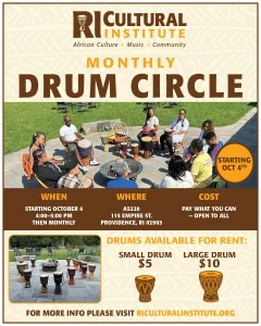 Monthly Drum Circle with Sidy Maiga