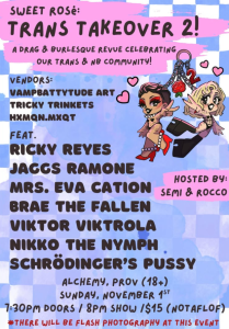 Sweet Rosé: Trans Takeover 2!