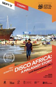 African Film and Arts Fest: Disco Afrika: A Malagasy Story
