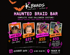Halloween Braid Bar!
