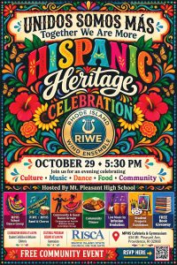 Hispanic Heritage Celebration at Mount Pleasant High School – October 29